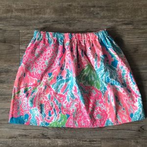Lilly Pulitzer Holy Grail Lets Cha Cha Print Skirt